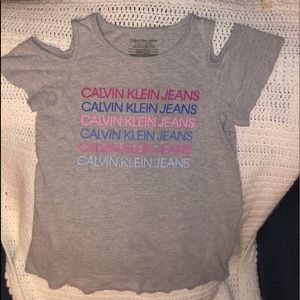 Girls Calvin Klein Jeans T-shirt size 12/14